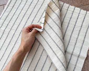 By Yard Striped Fabric