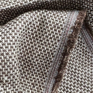 Plaid Hand woven Vintage Karen Tribe Fabric Natural Fiber