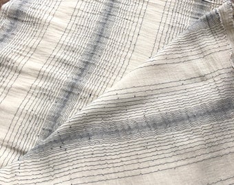 By Yard Cotton Striped Fabric