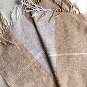 Vintage Karen Tribe Fabric Natural Fiber