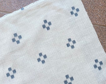 Dot Print Fabric Natural Fiber By Yards