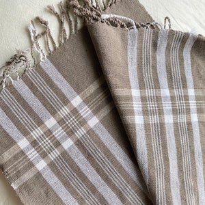Vintage Karen Tribe Fabric Natural Fiber