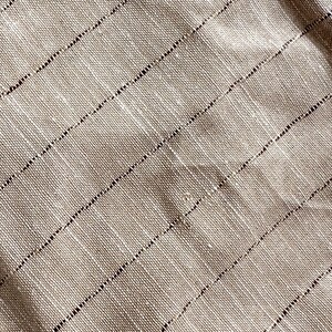 Plaid Hand woven Vintage Karen Tribe Fabric Natural Fiber