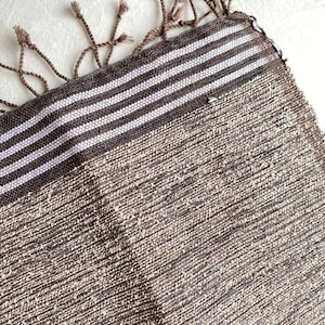 Vintage Karen Tribe Fabric Natural Fiber