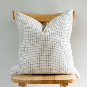 Neutral Natural Color and Fiber Pillow Cover