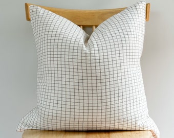 Neutral Natural Color and Fiber Pillow Cover