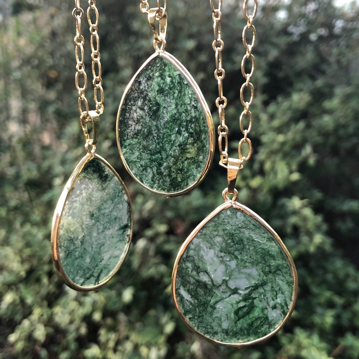 Moss Agate Pendant