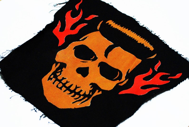 Rockabilly Back Patch Punk Patches Back Patch Jacket's Etsy
