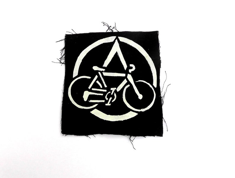 Alternative Clothing, Punk Patch, Political Patch, Anarchist Patch, Hardcore Patch, Straightedge Logo, Eco Patch, Steam Punk Patch, DIY Logo image 1