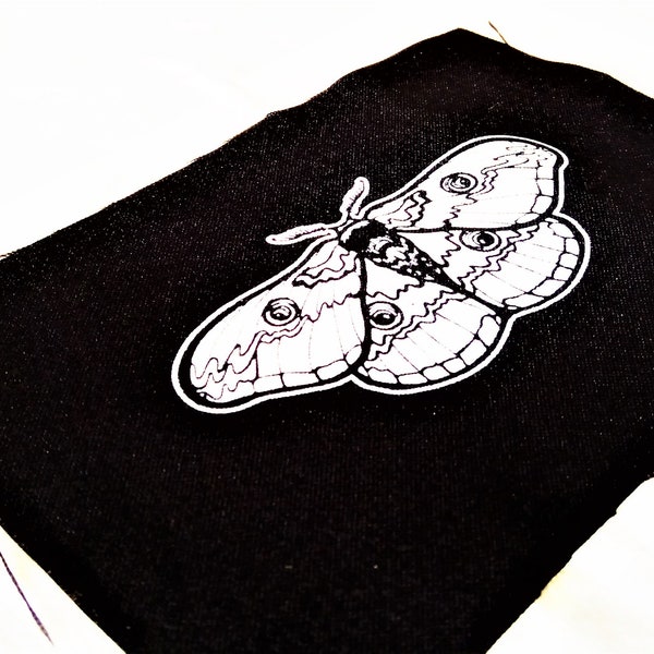 Butterfly Patch, Animal Liberation Logo, Hippie Patch, DIY Patch, Bag Patch, Punk Patch, Silk Screen, Queer Patch, Logo Design, Goa Patch