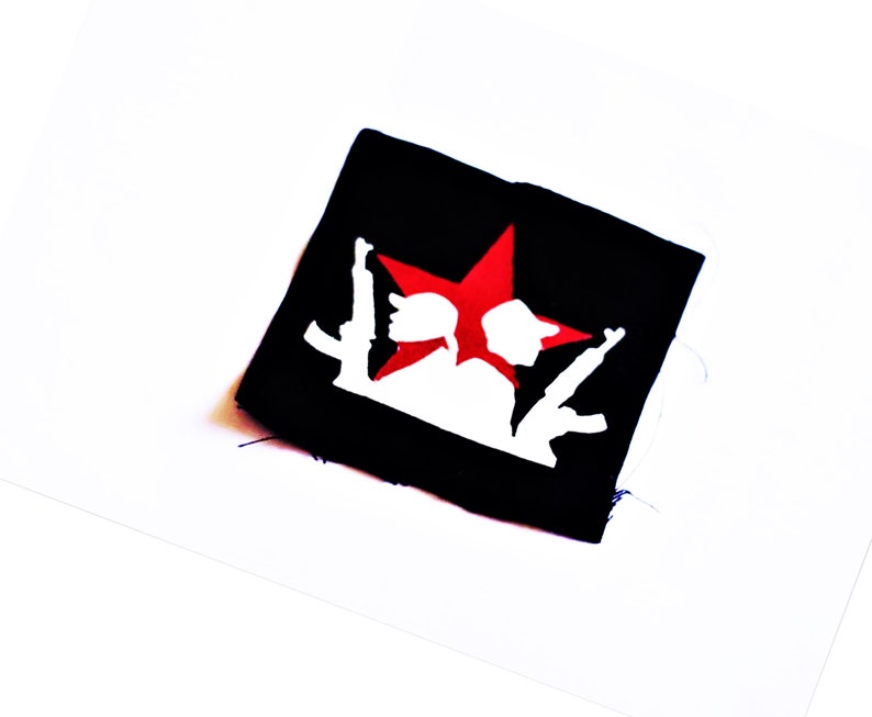 Vest Patch Communist Patch Jacket Patch Logo Design Anarchist Patch Political Patch Skinhead Patch Punk Rock Patch Punk Accessories