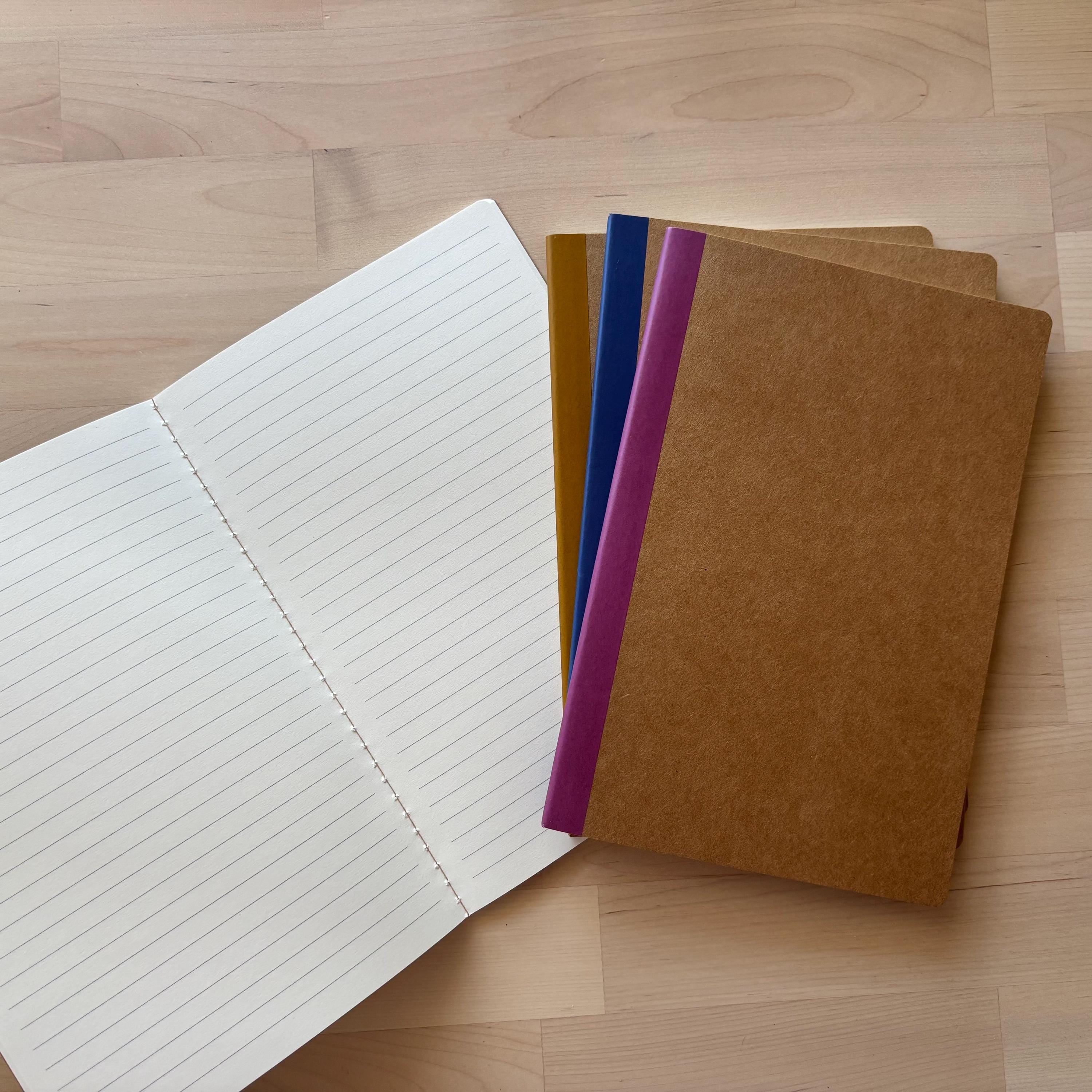 Simple Notebook Inserts – Passport, Pocket, A6, TN, A5 Sizes