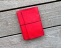 Trifold Leather Journal Cover, Refillable Notebook, Personalized Travelers Journal, A5 A6 Gift