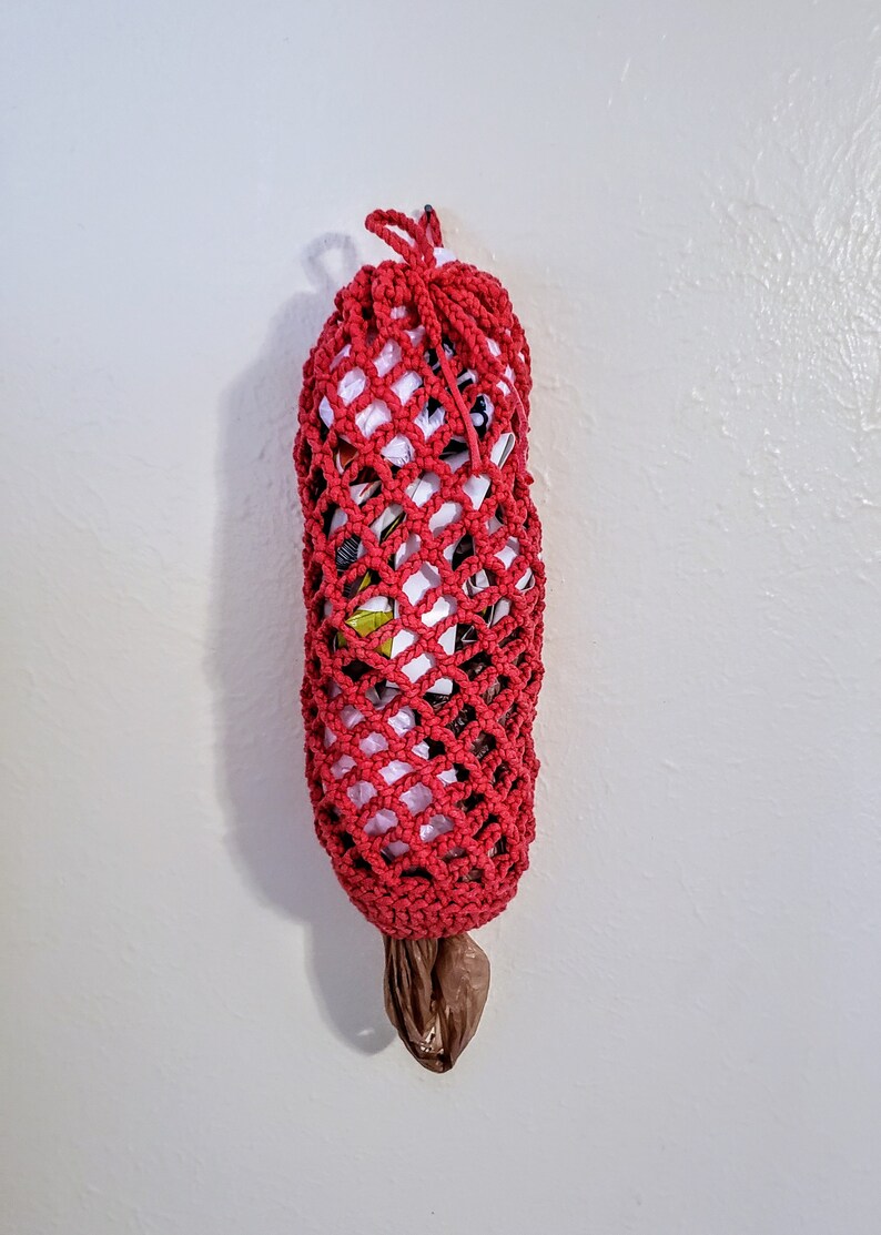 Plastic Bag Holder, Two Styles, Regular and Large, Reusable Bags, Wine