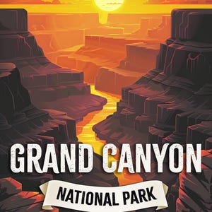 Grand Canyon National Park Poster