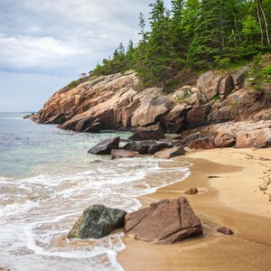 Sand Beach at Acadia National Park – Maine Photography Print