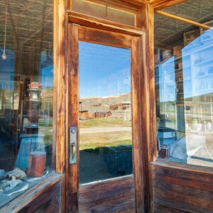 Bodie Ghost Town Photography Print - Historic Ghost Town Wall Art