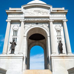 Pennsylvania Monument - Gettysburg Battlefield Print