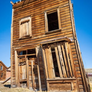 Bodie Ghost Town, Photography Print - Historic Ghost Town Wall Art