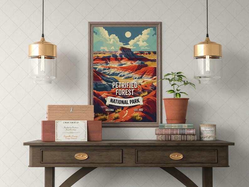 Petrified Forest National Park Poster - Etsy