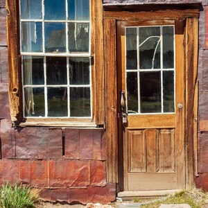 Bodie Church Photography Print – Historic Ghost Town Wall Art, Photography Print