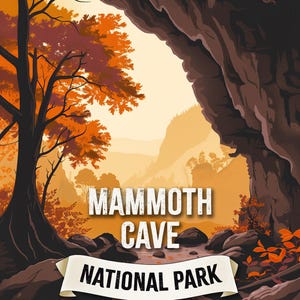 Mammoth Cave National Park Poster