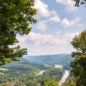 Allegheny River Overlook - Allegheny National Forest, Photography Print