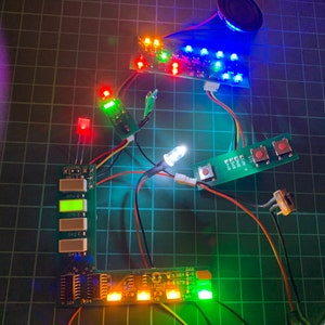 Techno’s Models LED sequencing & audio cosplay inspired electronic kit #7 fits Stapleton production  body’s