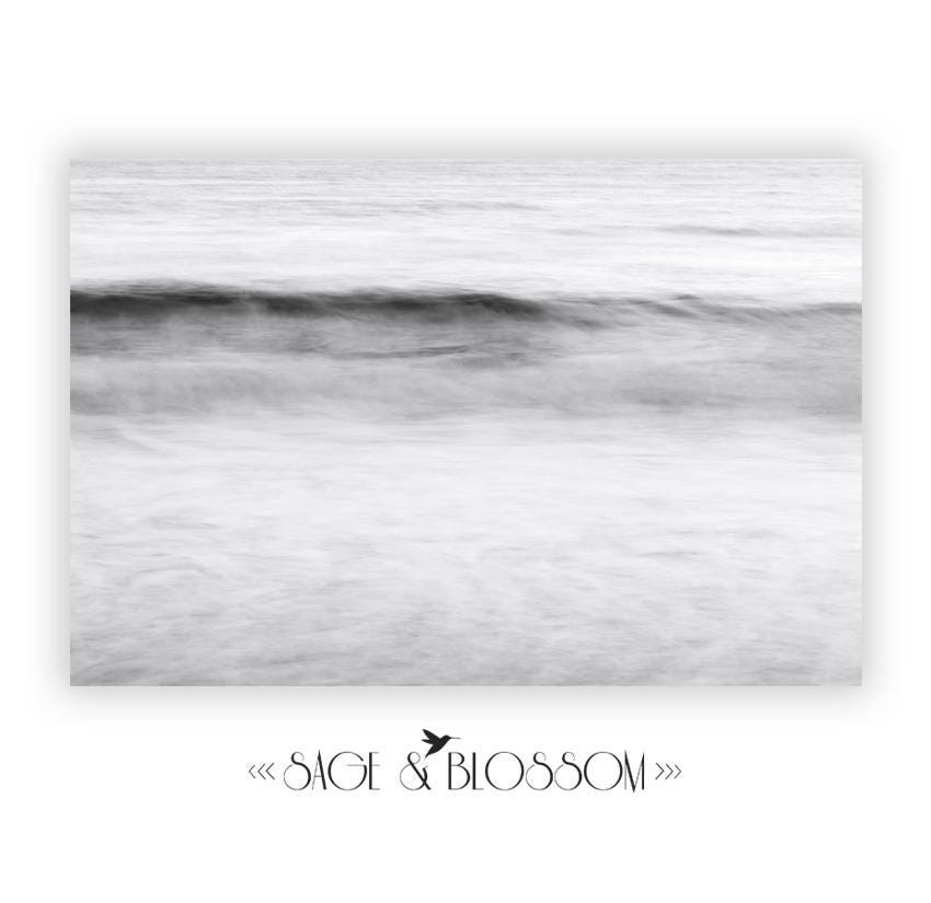 Drift, black and white photograph, Big Sur, US