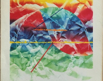 Jim Rosenquist Fotolithografie von Bolaffi L&#39;Olfatto 30x23 perfekt