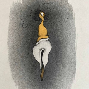 Hidemi Naito color lithograph Figure year 1979 50x35 signed numbered 4/27