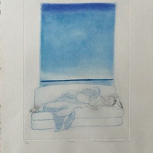 Michael Foreman Kate photogravure 70x50 signed numbered published 2001 79/120 Pakefield