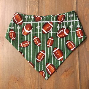 Football, Bibs, Bibdana®, Drool bibs, Bandana, Green, Western style bibs,  Bibs for Special needs, babies, pets, Drool cloth,