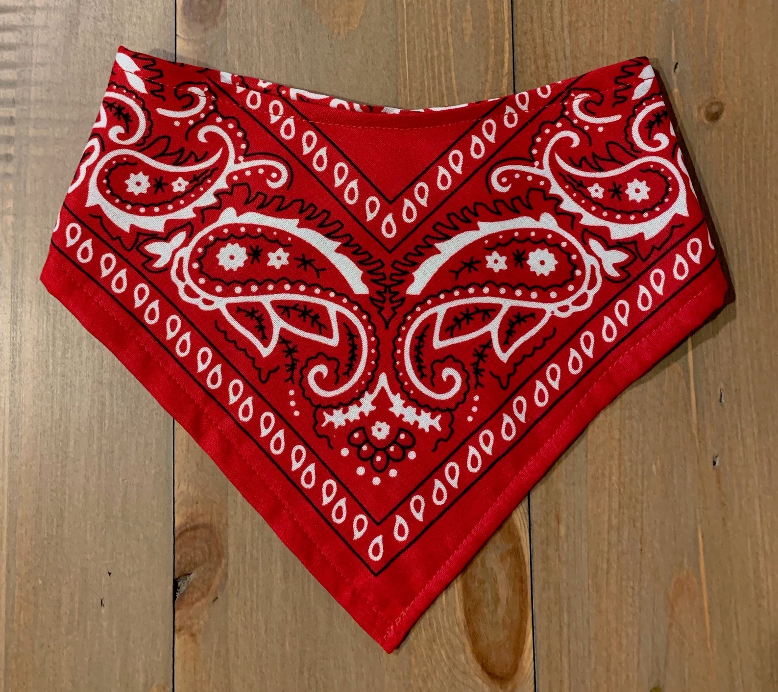 Red Bandana Bibs BIBDANA® Western Bandana Drool Bibs Bibs Etsy