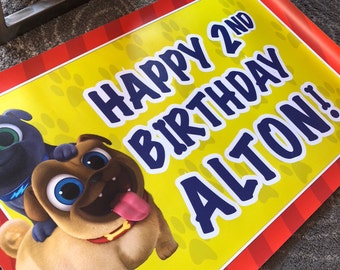 Puppy Dog Pals Vinyl Banner
