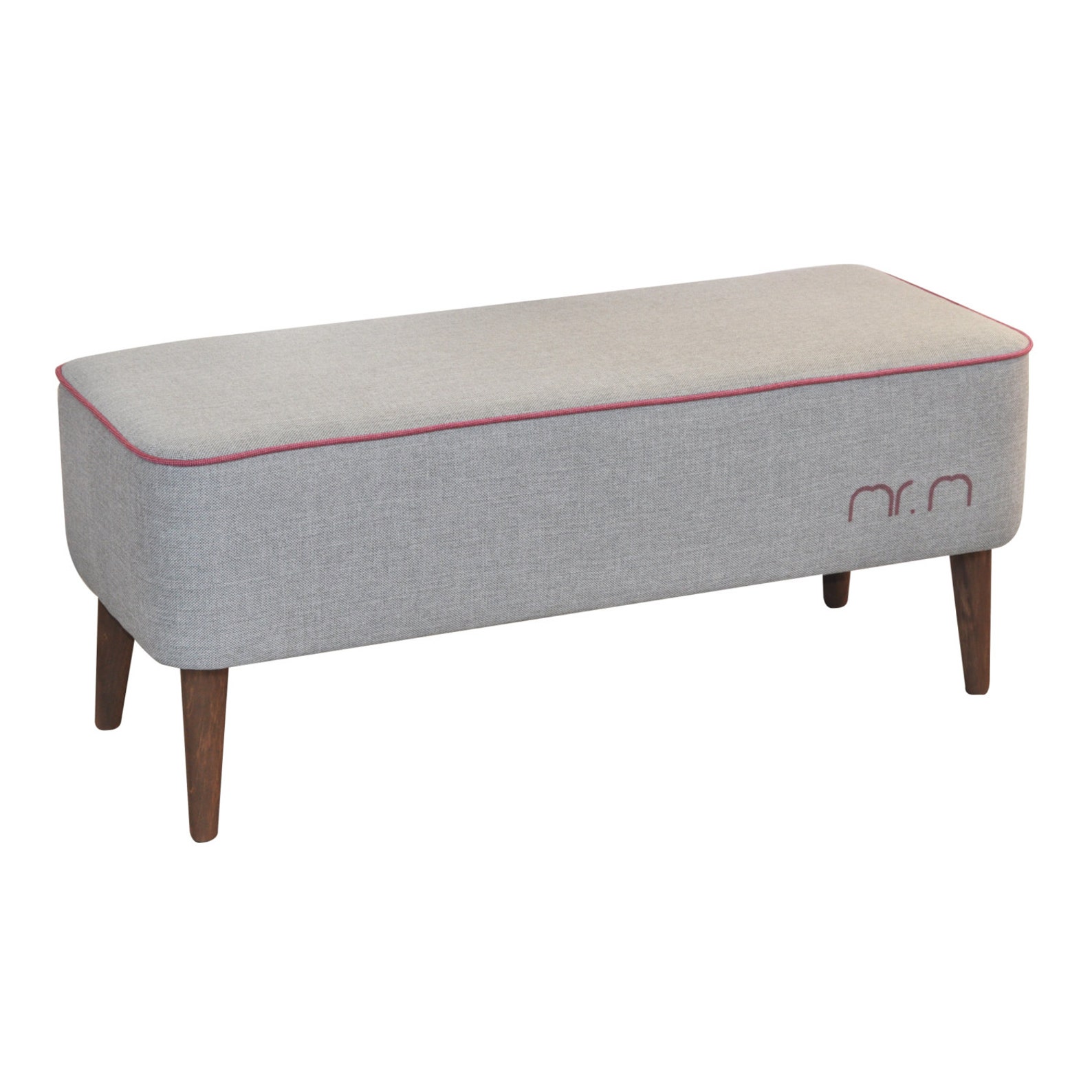 Herr M Bench von MonkeyMachineDesign gepolsterte Bank | Etsy