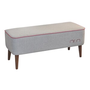 Herr M Bench von MonkeyMachineDesign gepolsterte Bank | Etsy