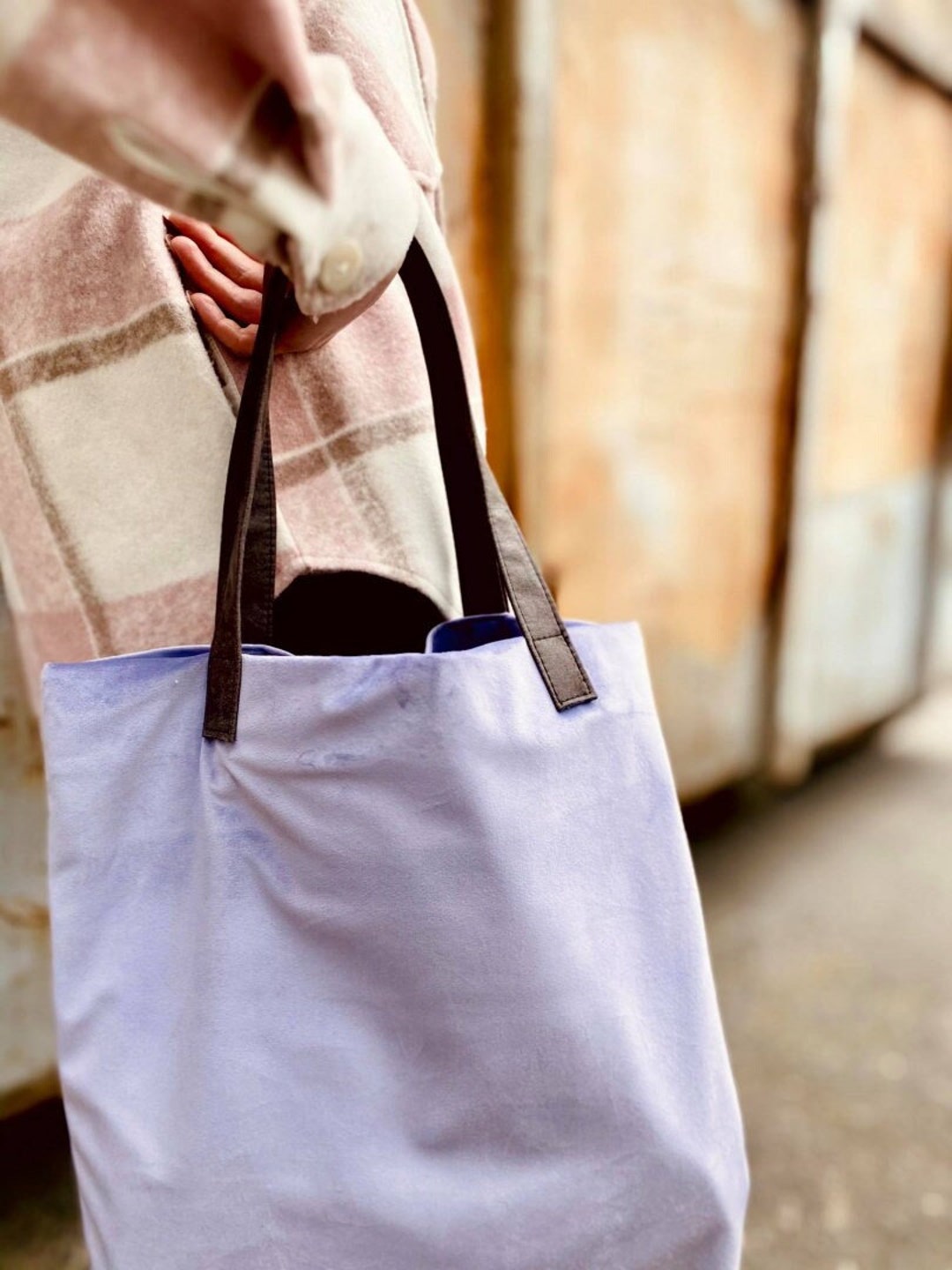 everyone  nylon logo tote bag   ネイビー