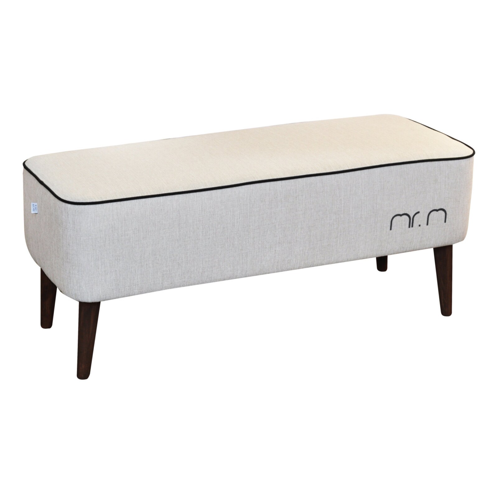 Herr M Bench von MonkeyMachineDesign gepolsterte Bank | Etsy