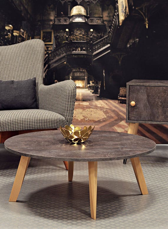 Etsy concrete 2024 coffee table