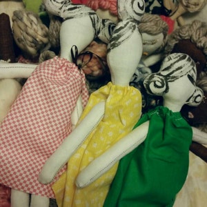 Custom PaperWhite Painted Ladies Ragdoll