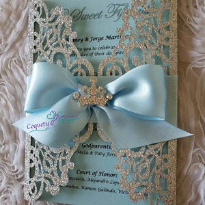 Princess Cinderella invitation,Quinceañeras,Sweet16,Weddings,Birthdays,Baby Showers image 4