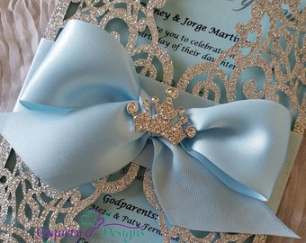 Princess Cinderella invitation,Quinceañeras,Sweet16,Weddings,Birthdays,Baby Showers