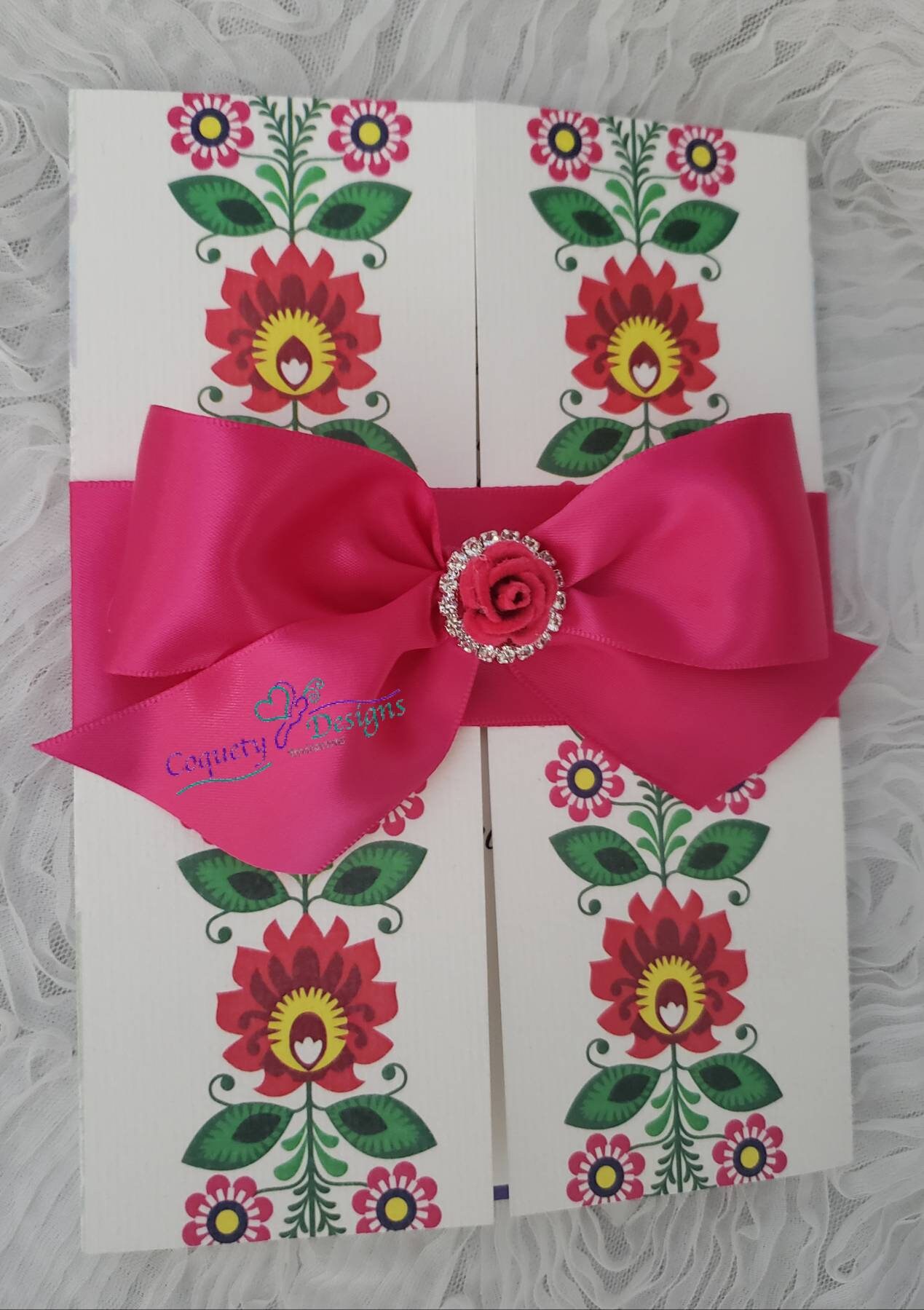 Beautiful Mexican Theme Flowers Invitation/invitacion Mexicana - Etsy
