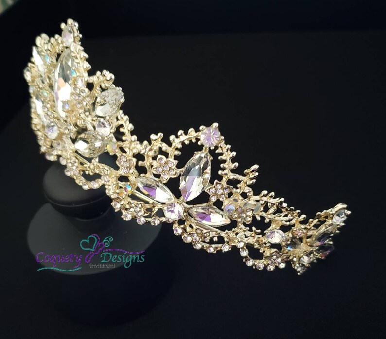 So Beautiful Crown for Quinceañeras Sweet16 or Weedings Etsy