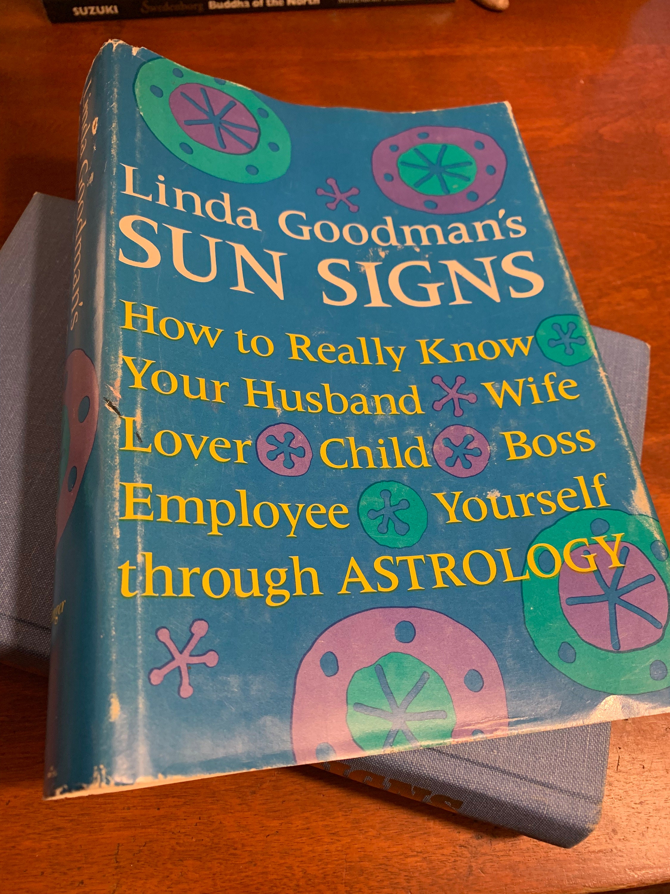 LINDA GOODMAN Sun Signs First Edition Vintage 1968 Astrology Hardcover