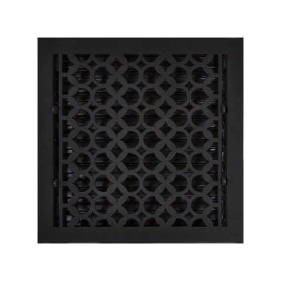 Cast Iron Floor Register 13 X 13 With Metal Damper Etsy