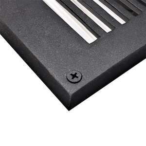 Prima Decorative Cast Aluminum Air Return Grill 4x30 Inch - Modern Vent Cover For Wall, Ceiling, Floor - View #5