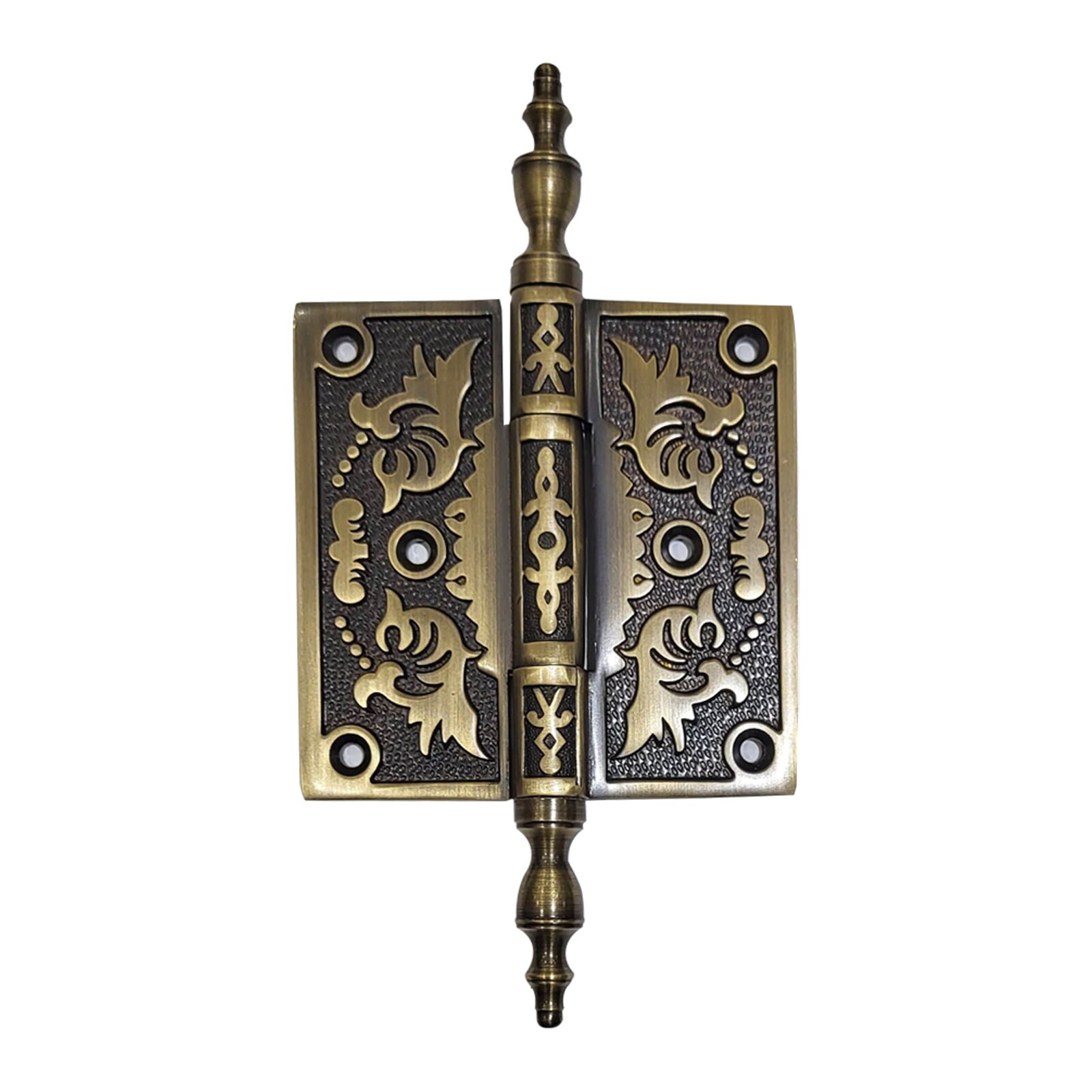 Prima Decorative Brass Hinge 3.5″x 3.5″ Decorative Antique Brass