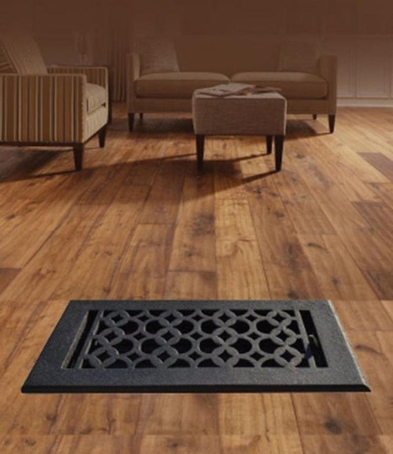 Floor Registers 8x12 Cast Aluminum Home Decor Etsy